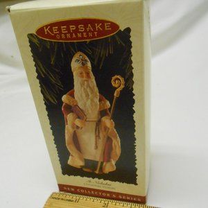 NIB Hallmark Keepsake Ornament St. Nicholas Christmas Visitors Collector's 🎄